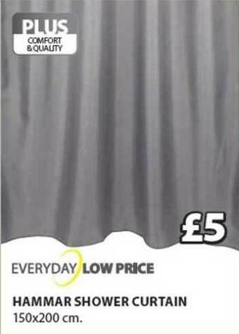 JYSK Hammar Shower Curtain offer