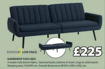 JYSK Harndrup Sofa Bed offer