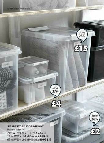 JYSK Smartstore Storage Box offer