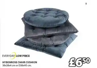 JYSK Hybenrose Chair Cusion offer