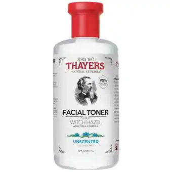 Look Fantastic Thayers unscented facial toner 335ml offer