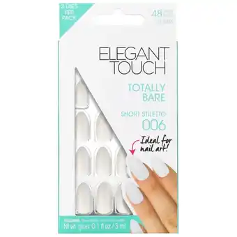 Elegant touch totally bare nails - short stiletto 006