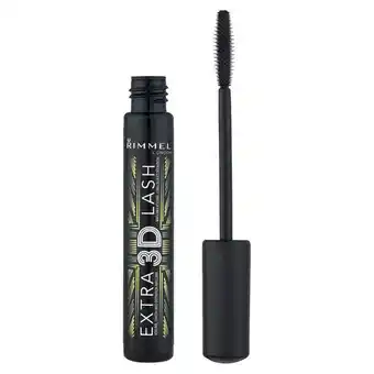 Look Fantastic Rimmel extra 3d lash mascara - black offer