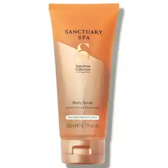 Look Fantastic Sanctuary spa signature collection body scrub 200ml offer