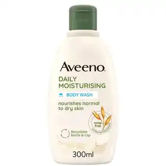 Look Fantastic Aveeno daily moisturising body wash 300ml offer