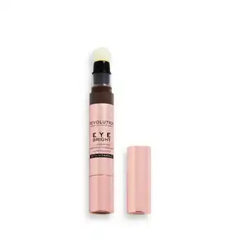 Look Fantastic Revolution beauty makeup revolution eye bright concealer 3ml (various shades) - chestnut offer