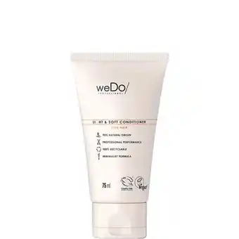 Look Fantastic Wedo/ professional light and soft conditioner 75ml offer