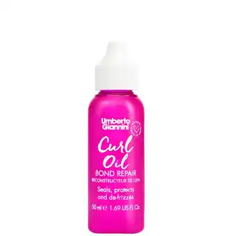 Look Fantastic Umberto giannini curl bonding oil 50ml offer