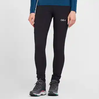 Millets Oex women's scramble tights - black, black offer