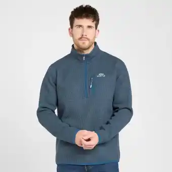 Weird fish men's burlock half zip fleece