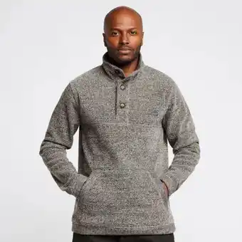 Weird fish men's beeston eco fleece - dark grey, dark grey