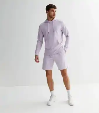 New Look Jack & jones men's lilac jersey shorts new look offer