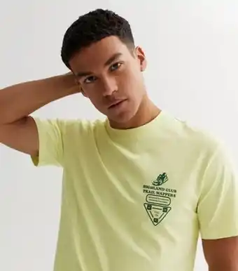 New Look Only & sons men's light green logo t-shirt new look offer