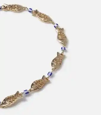 Freedom jewellery freedom gold fish choker necklace new look