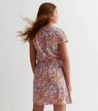 New Look Name it orange floral drawstring dress new look offer