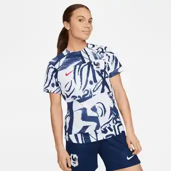 Nike Nike fff academy pro women's dri-fit football top - white offer