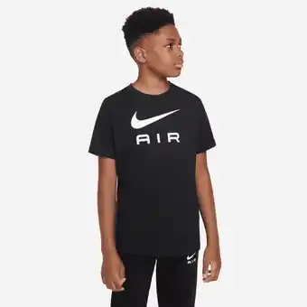 Nike sportswear older kids' (boys') t-shirt - black