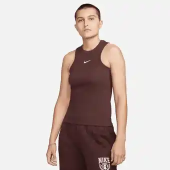 Nike Nike sportswear women's tank top - brown offer