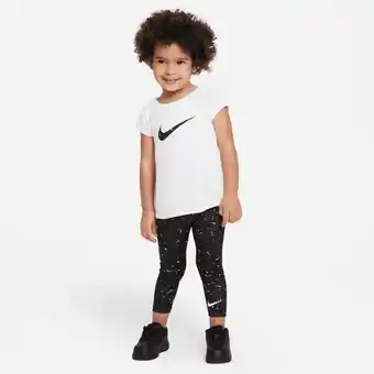Nike baby (12–24m) t-shirt and leggings set - black