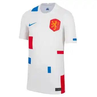 Nike netherlands 2022 stadium away older kids' football shirt - white