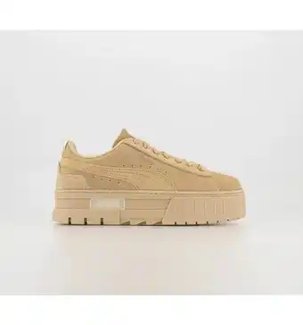 Office Puma mayze trainers light sand offer
