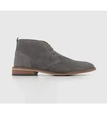 Office Office beachcombe chukka boots grey suede offer