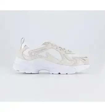 Office Fila heroics trainers white beige offer