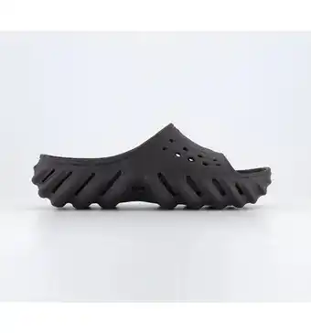 Office Crocs echo kids slides black offer