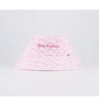 Office Juicy couture lauriane bucket hat pink arched mono offer