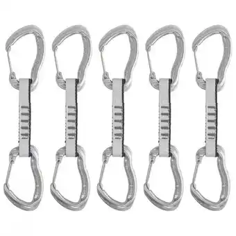 Alpinetrek Austrialpin rockit light set - quickdraw size 11 cm - drahtbügel, grey offer