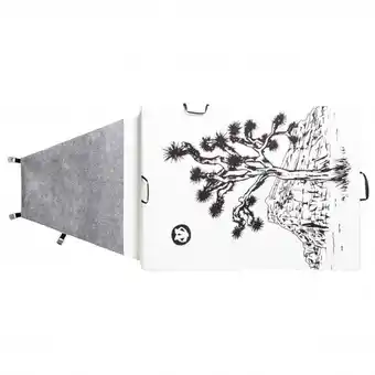 Alpinetrek Evolv drop pad - crash pad grey/white offer