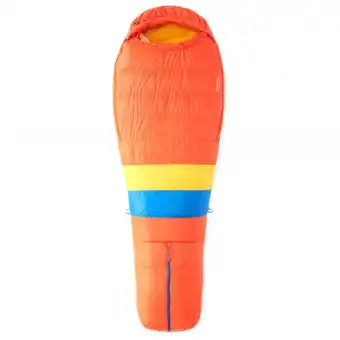 Alpinetrek Marmot always summer - down sleeping bag size regular, red/ solar offer