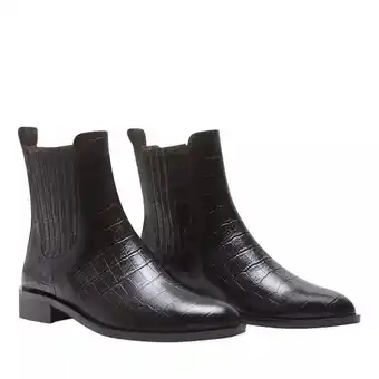 Fashionette Isabel bernard boots & ankle boots - vendôme chey calfskin leather chelsea boots - black - boots & ankle boots for ladies offer
