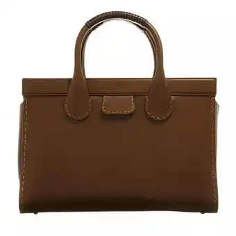 Fashionette Chloé shopping bags - edith shopper leather - brown - shopping bags for ladies offer