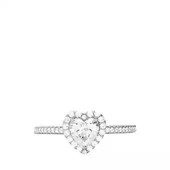 Fashionette Michael kors rings - sterling silver heart ring - silver - rings for ladies offer
