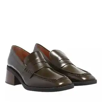 Fashionette Tod's loafers & ballet pumps - heeled loafers - green - loafers & ballet pumps for ladies offer