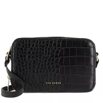 Fashionette Ted baker crossbody bags - stina double zip mini camera bag - black - crossbody bags for ladies offer