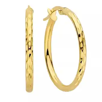 Fashionette Isabel bernard earrings - rivoli laura 14 karat hoop earrings - gold - earrings for ladies offer