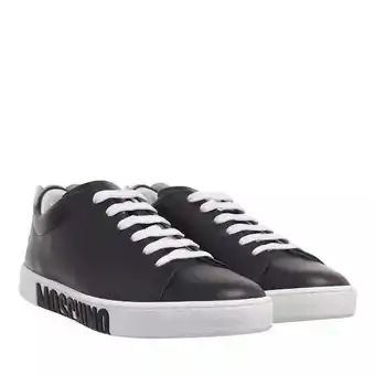 Fashionette Moschino sneakers - sneakerd logo vitello - black - sneakers for ladies offer