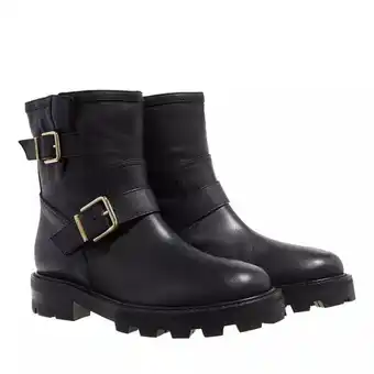 Fashionette Jimmy choo boots & ankle boots - biker boots leather - black - boots & ankle boots for ladies offer