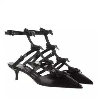 Fashionette Valentino garavani pumps & high heels - ankle strap french bows pumps - black - pumps & high heels for ladies offer