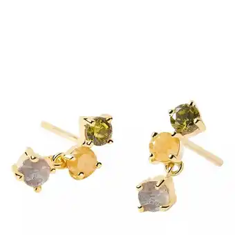 Fashionette Pdpaola earrings - flora gold earrings - gold - earrings for ladies offer