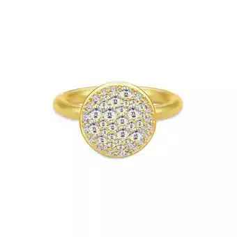 Fashionette Julie sandlau rings - multipavé ring - gold - rings for ladies offer
