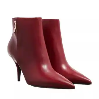 Fashionette Patrizia pepe boots & ankle boots - tronch tacco alto - red - boots & ankle boots for ladies offer