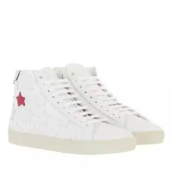 Fashionette Saint laurent sneakers - lace up tennis sneakers - white - sneakers for ladies offer