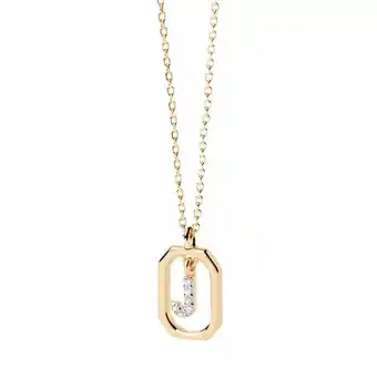 Fashionette Pdpaola necklaces - mini letter j necklace - gold - necklaces for ladies offer