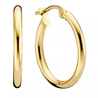 Fashionette Isabel bernard earrings - rivoli estelle 14 karat hoop earrings - gold - earrings for ladies offer