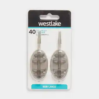 Westlake 40g standard method feeder 2pk - grey, grey
