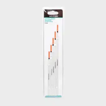 Millets Westlake crystal insert waggler - silver, silver offer