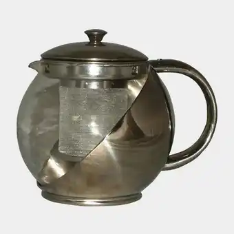 Millets Quest stainless steel teapot - silver, silver offer
